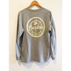 Burlebo Outdoors Circle Men’s Long Sleeve T Shirt